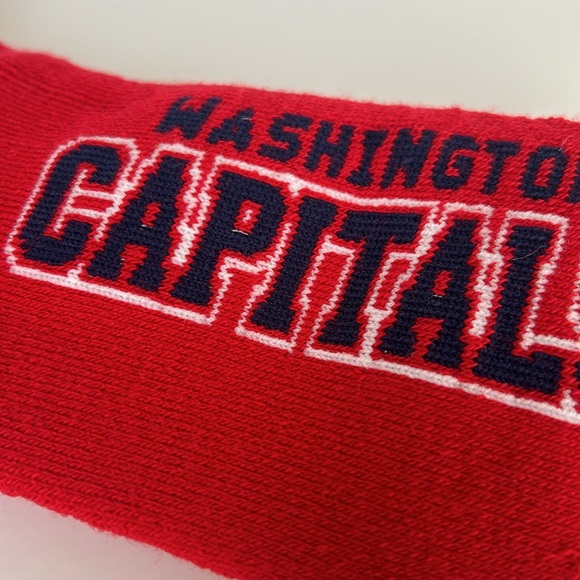 Washington Capitals Team Socks Size Large Mens 10-13 New With Tag - Picture 10 of 10